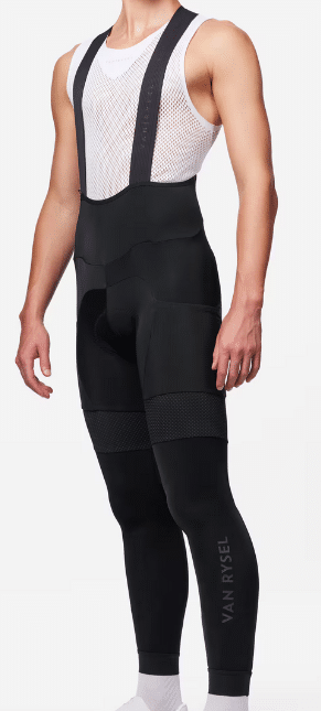 VAN RYSEL Radhose Winter lang mit Trägern